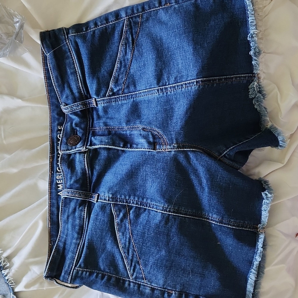 American eagle jean shorts